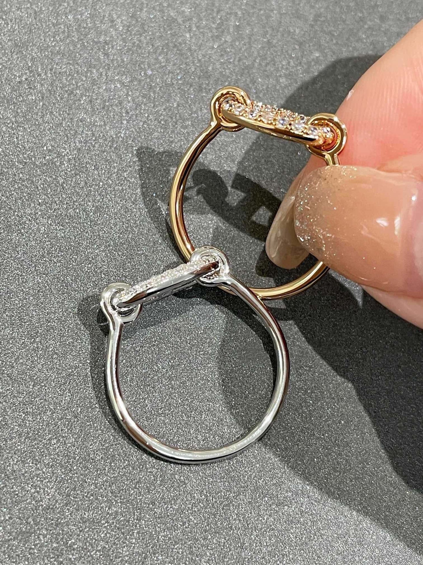 [エバリー JW]ロンド スモール ダイヤモンド リング