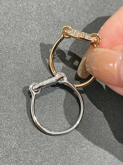 [エバリー JW]ロンド スモール ダイヤモンド リング