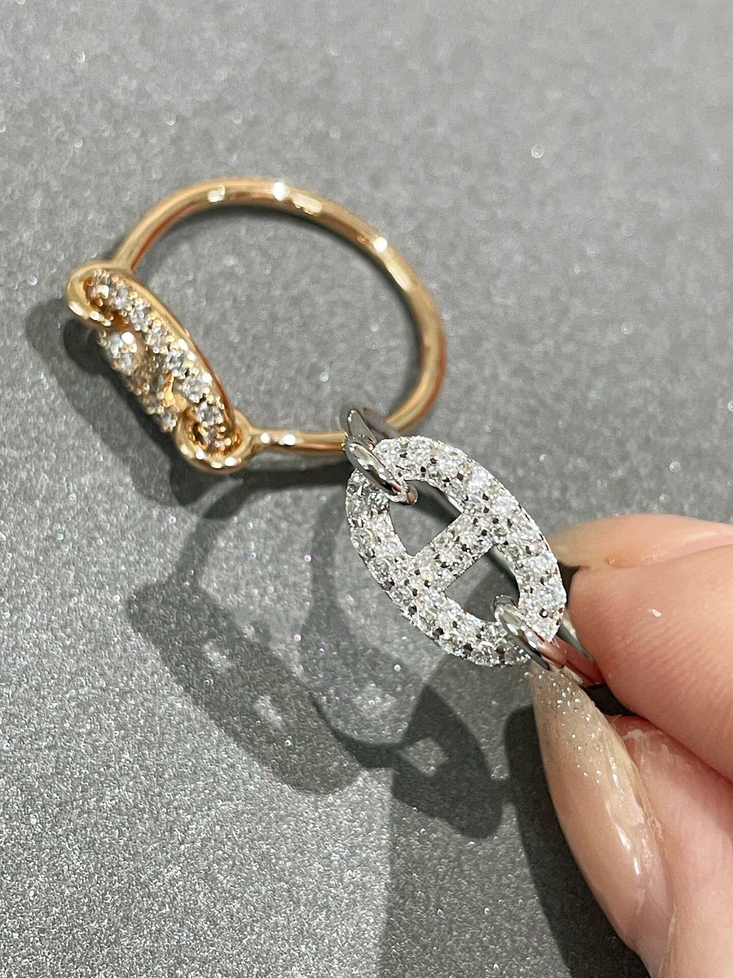 [エバリー JW]ロンド スモール ダイヤモンド リング