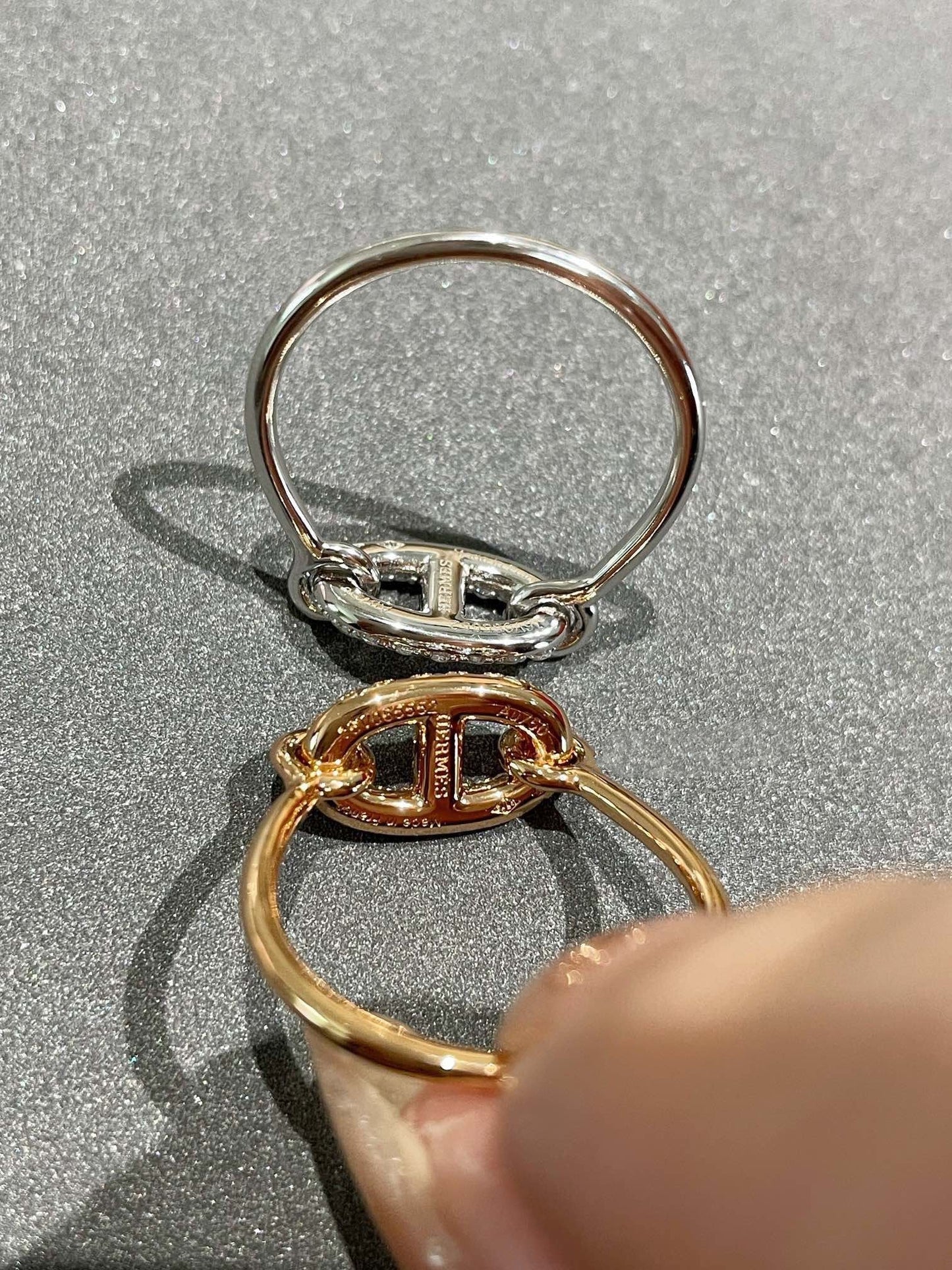 [エバリー JW]ロンド スモール ダイヤモンド リング