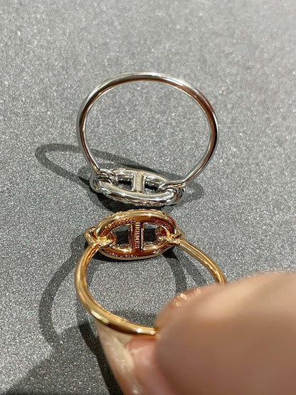 [エバリー JW]ロンド スモール ダイヤモンド リング
