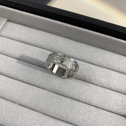 [Everoly JW] Liebesring 5,5 mm Diamanten gepflastert