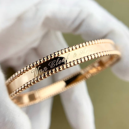 [Violet JW]CLOVER BRACELET ENGRAVING SERIES