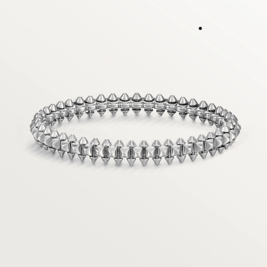 [Everoly JW]CLASH SILVER BRACELET