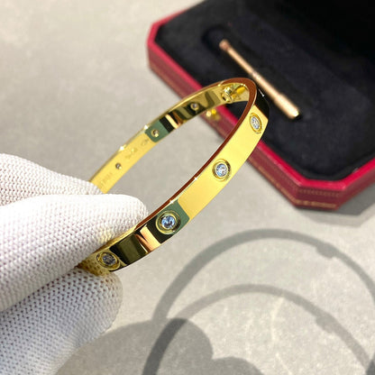 [Everoly JW]LOVE BRACELET 6.1MM 10 DIAMONDS