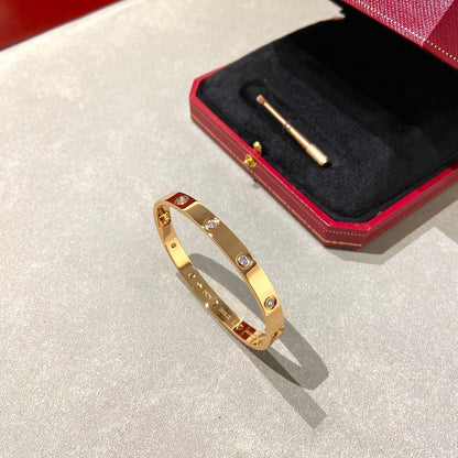 [Everoly JW]LOVE BRACELET 6.1MM 10 DIAMONDS
