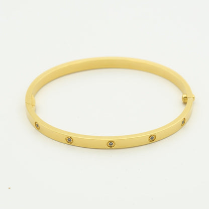 [Everoly JW]LOVE BRACELET 3.65MM 10 DIAMONDS
