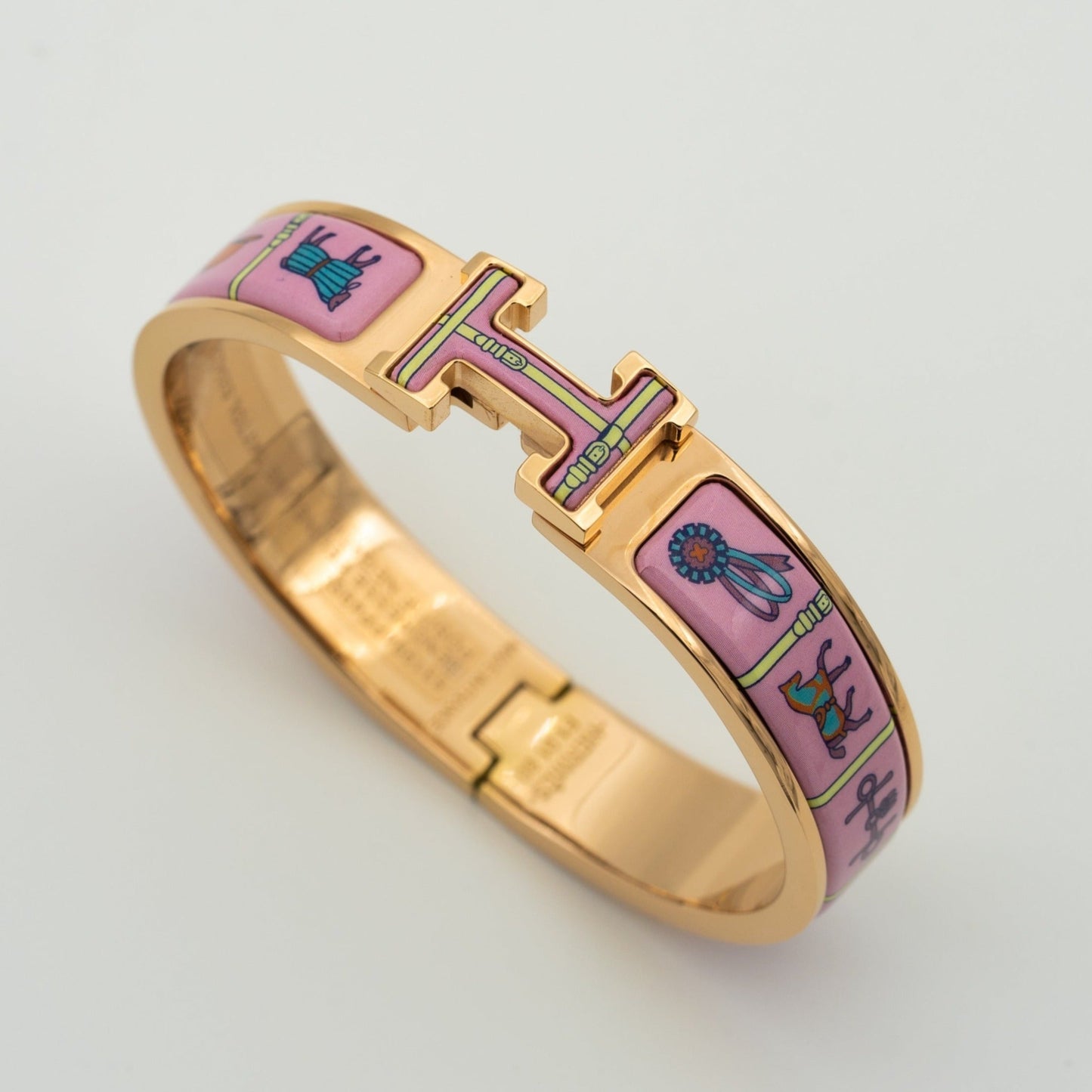 [Everoly JW]H PINK GOLD BRACELET PINK CERAMIC