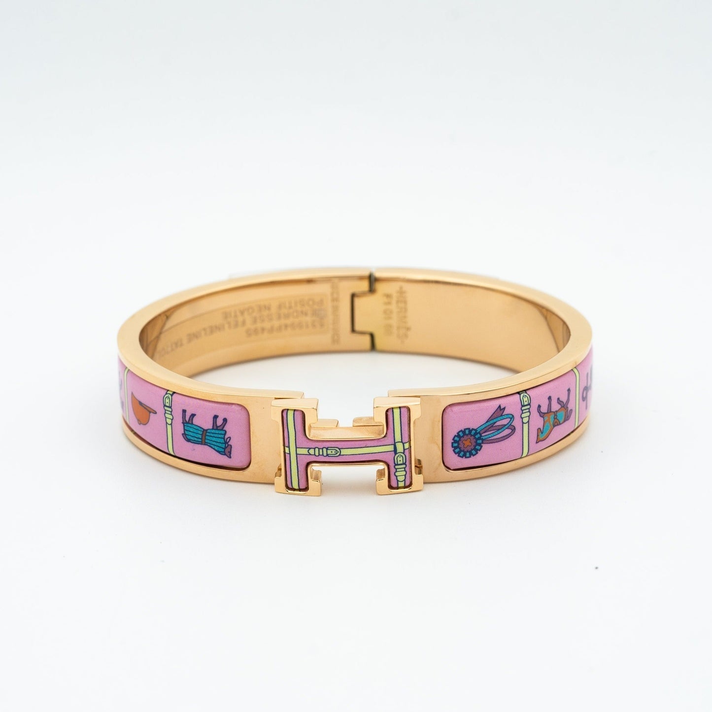 [Everoly JW]H PINK GOLD BRACELET PINK CERAMIC