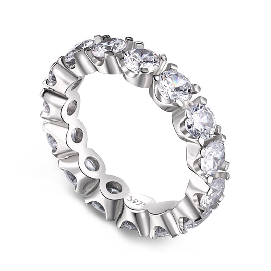 [Violet JW]Eternity Round Cut Tennis Ring