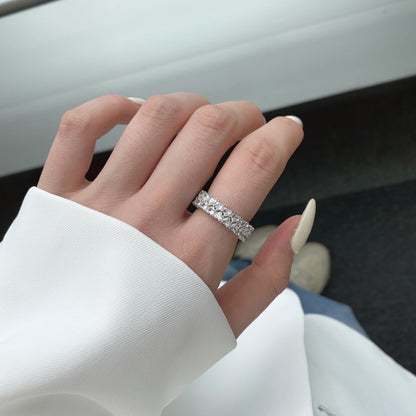 [Violet JW]Sparkling Full Heart Ring
