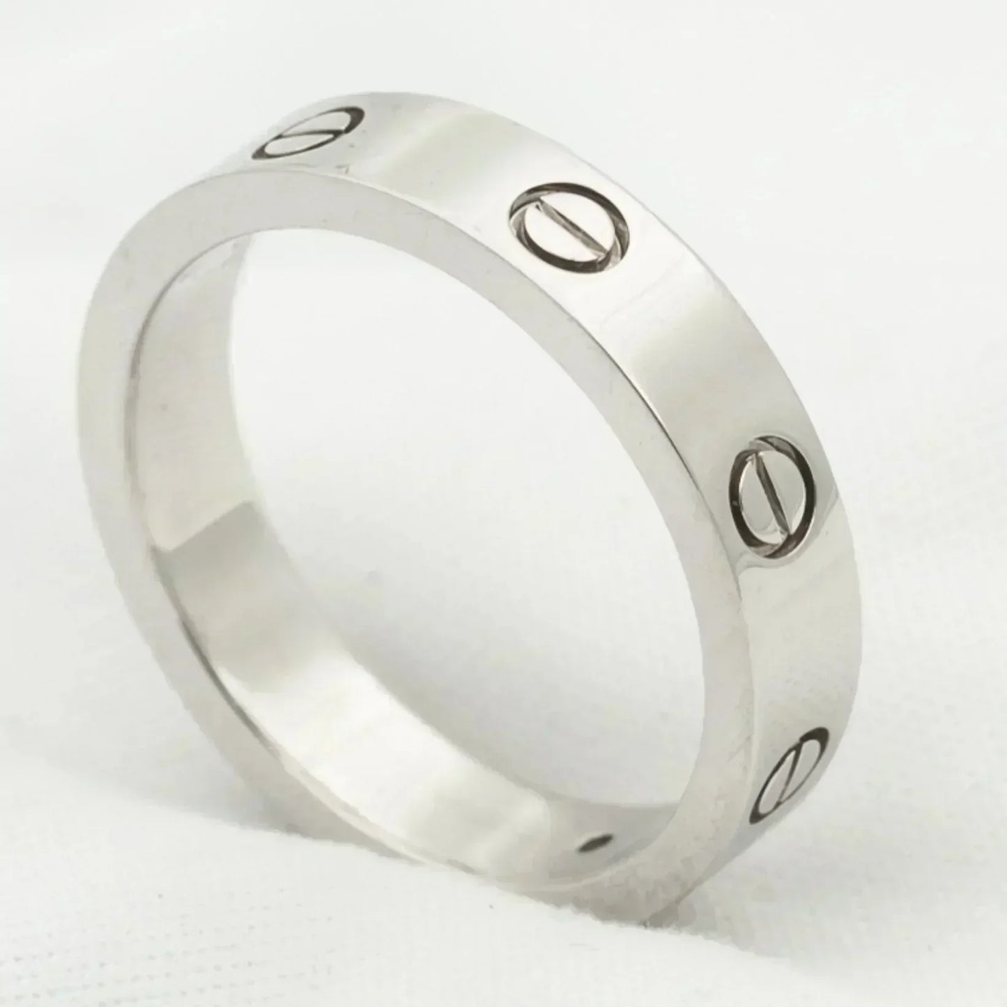 [Everoly JW]Liebesring 4mm 1 Diamant Silber