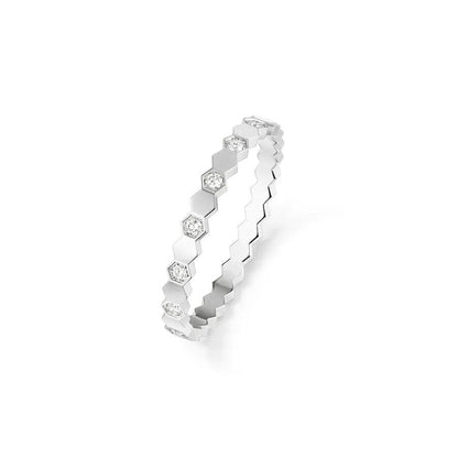 [Everoly JW]BEE LOVE RING SILVER DIAMOND