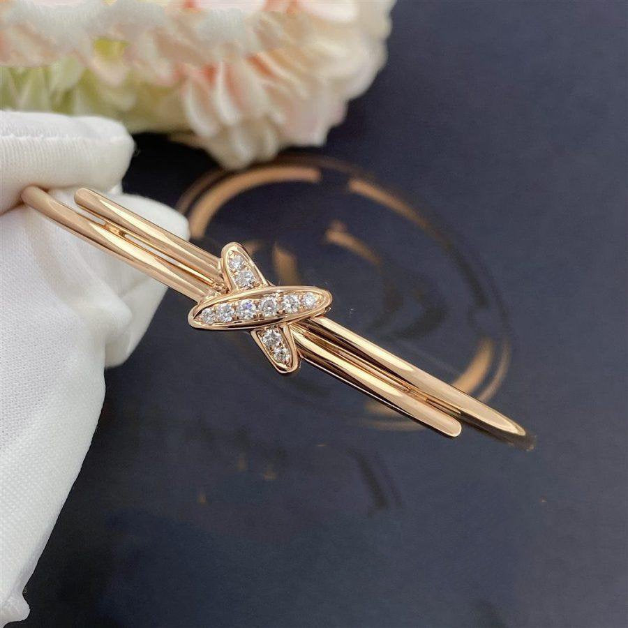 [Everoly JW]JEUX DE BRACELET PINK GOLD DIAMONDS