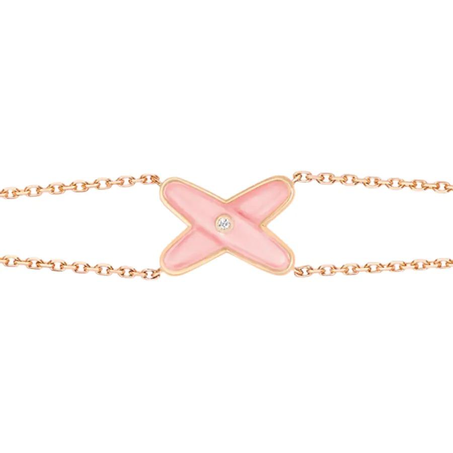 [Everoly JW]JEUX BRACELET PINK MOP PINK GOLD 1 DIAMOND