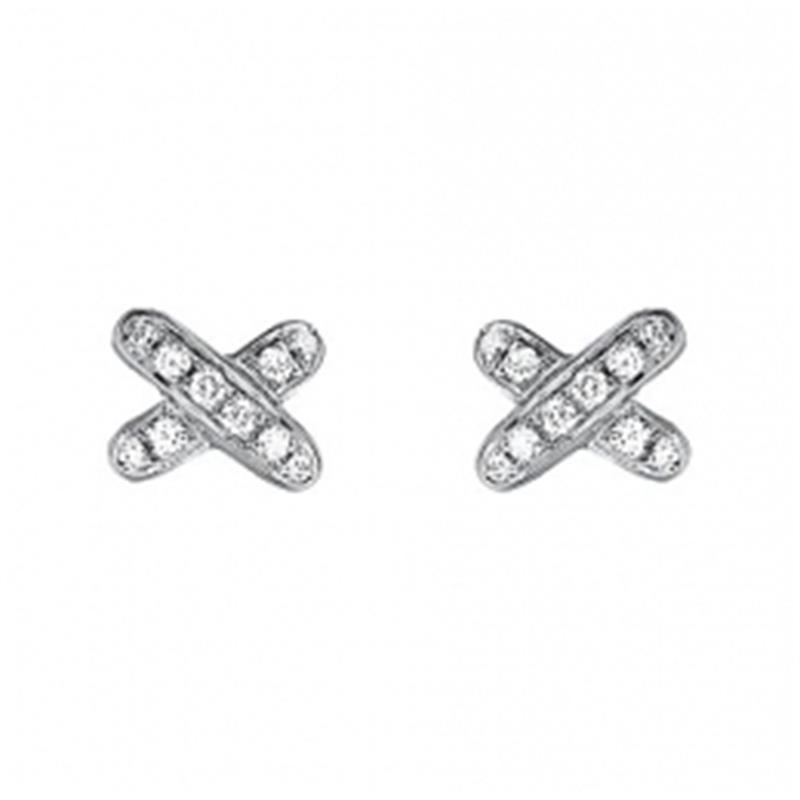 [Everoly JW]JEUX DE DIAMOND EARRINGS