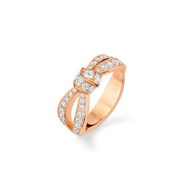 [Everoly JW]LIENS PINK GOLD DIAMOND RING