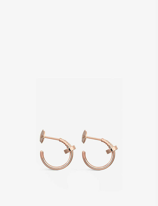 [Everoly JW]JUSTE EARRINGS PINK GOLD