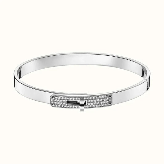 [Everoly JW]KELLY SILVER DIAMOND BRACELET