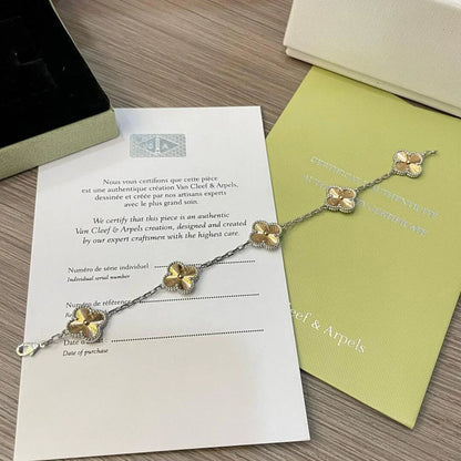 [Everoly JW]  CLOVER 5 MOTIF LASER BRACELET COLLECTION