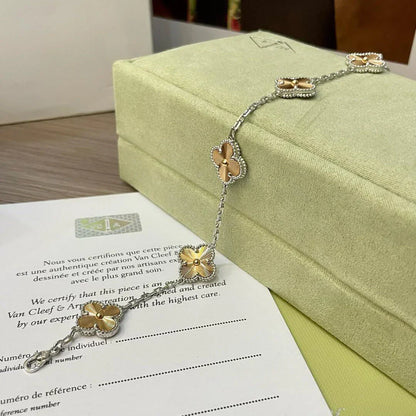 [Everoly JW]  CLOVER 5 MOTIF LASER BRACELET COLLECTION