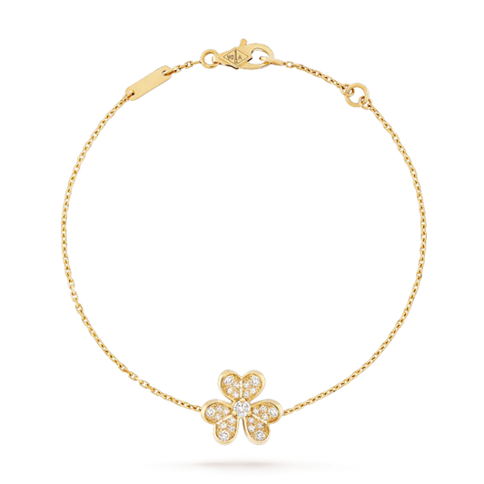 [Everoly JW]FRIVOLE GOLD FLOWER DIAMOND BRACELET