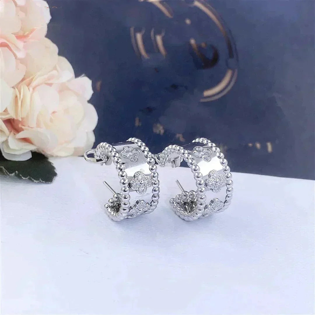 [Everoly JW]PERLEE DIAMOND EARRINGS