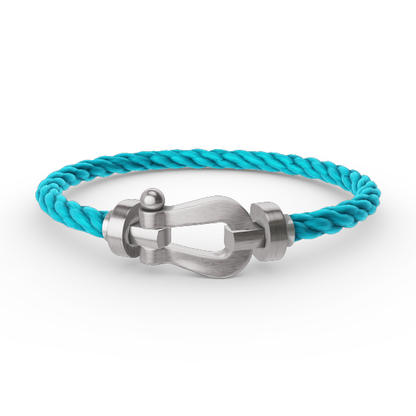 [Everoly JW]FORCE LARGE HORSESHOE NO DIAMOND BRACELET SILVER