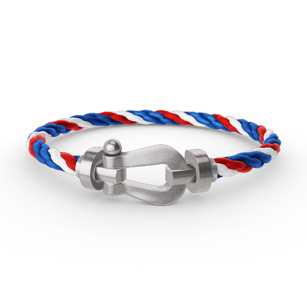[Everoly JW]FORCE LARGE HORSESHOE NO DIAMOND BRACELET SILVER
